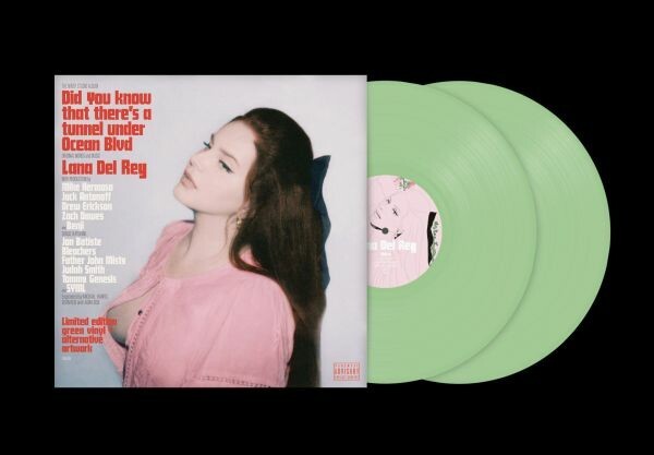 Cover LANA DEL REY, did you know that there´s a tunnel - indie col. LP