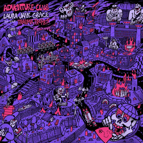 LAURA JANE GRACE IN THE TRAUMA TROPES – adventure club (CD, LP Vinyl)