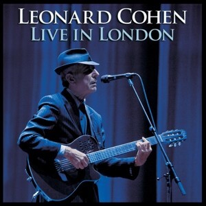LEONARD COHEN, live in london cover
