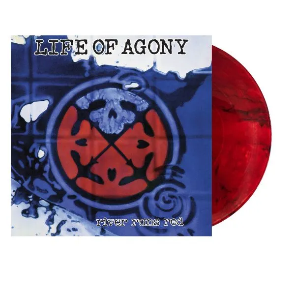 LIFE OF AGONY – river runs red (fire orange w/black swirl-lp) (LP Vinyl)