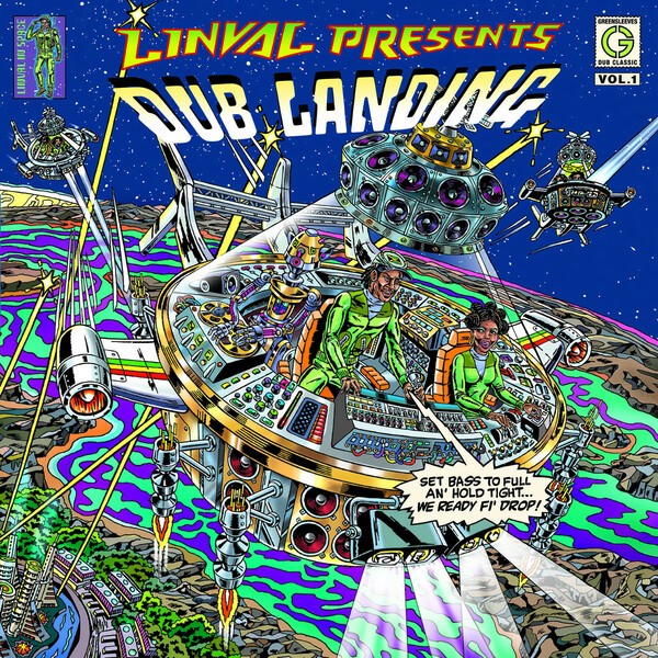 LINVAL THOMPSON, presents dub landing vol. 1 cover