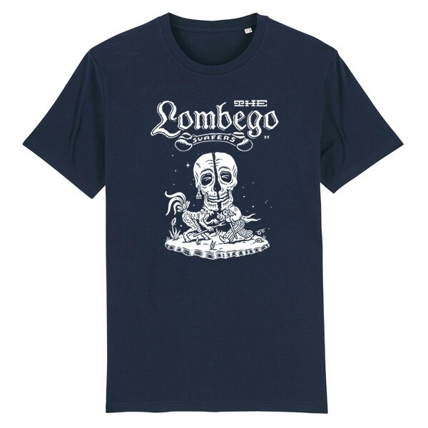 Cover LOMBEGO SURFERS, pagan thrills (boy), navy