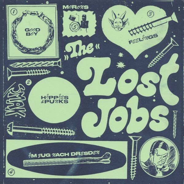 LOST JOBS, s/t ep cover