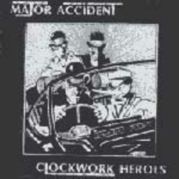 MAJOR ACCIDENT, clockwork heroes cover