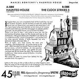 Cover MARCEL BONTEMPI, haunted house