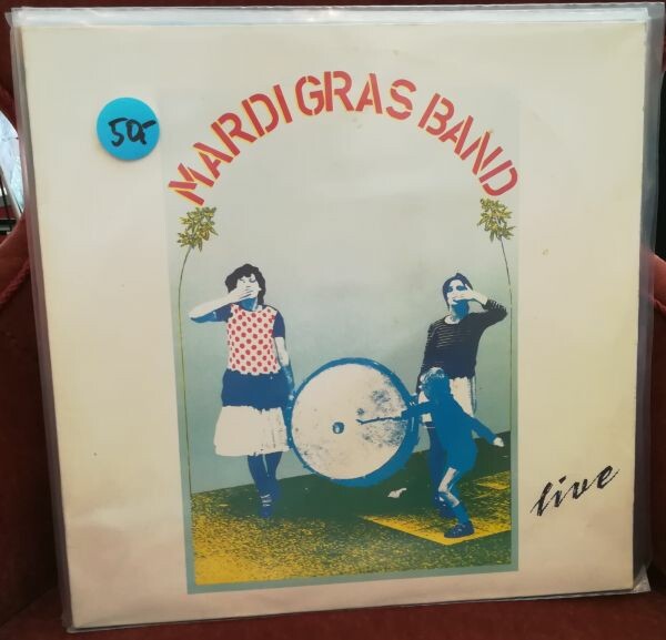 MARDI GRAS BAND – live (USED) (LP Vinyl)