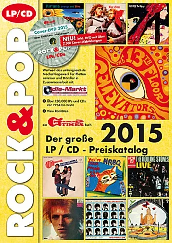 MARTIN REICHOLD – der große rock & pop lp / cd preiskatalog 2015 (Papier)