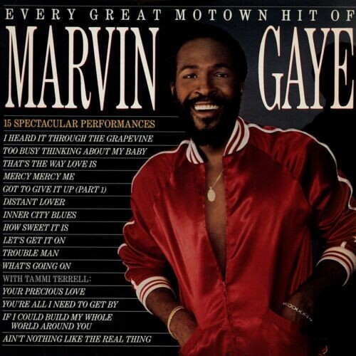 Cover MARVIN GAYE, every great motown hit of...