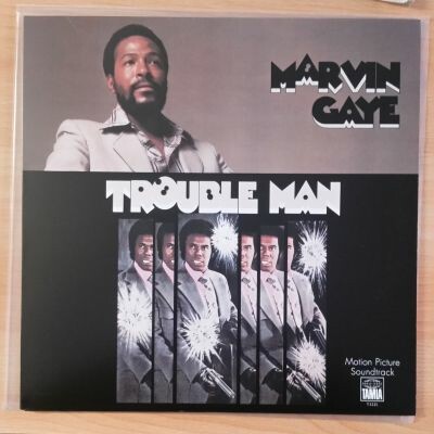 Cover MARVIN GAYE, trouble man (USED)
