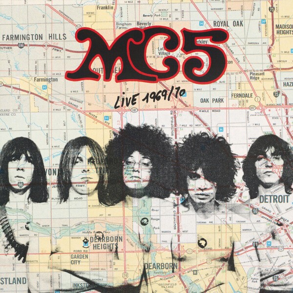 MC5, live 1969/70 cover