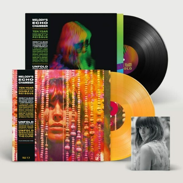 Cover MELODY´S ECHO CHAMBER, s/t - unfold (anniversary bundle)
