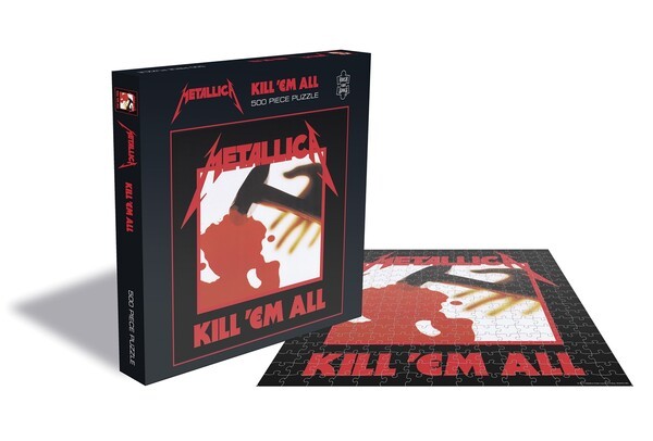 Cover METALLICA, kill em all (500 piece jigsaw puzzle)