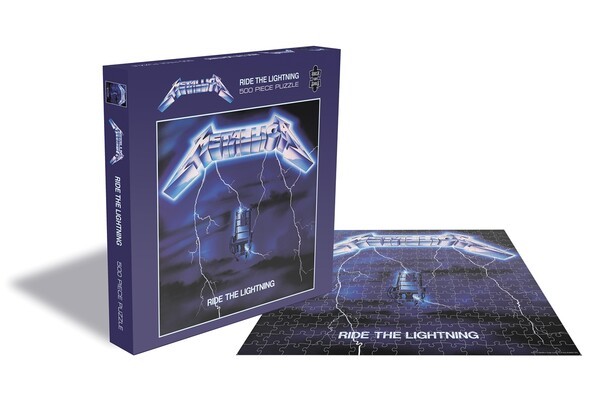 Cover METALLICA, ride the lightning (500 piece jigsaw puzzle)