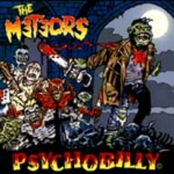 Cover METEORS, psychobilly