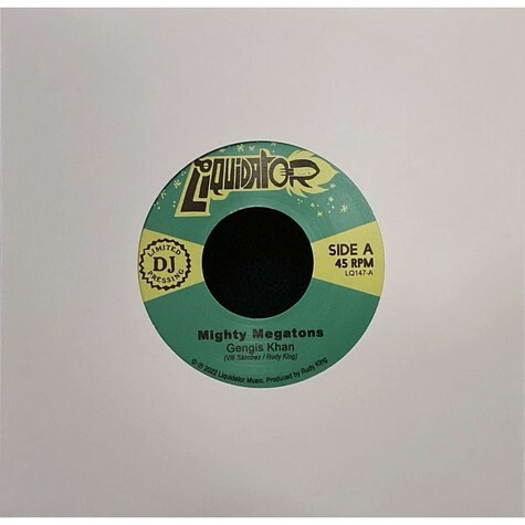 MIGHTY MEGATONS – gengis khan/never too old (7" Vinyl)