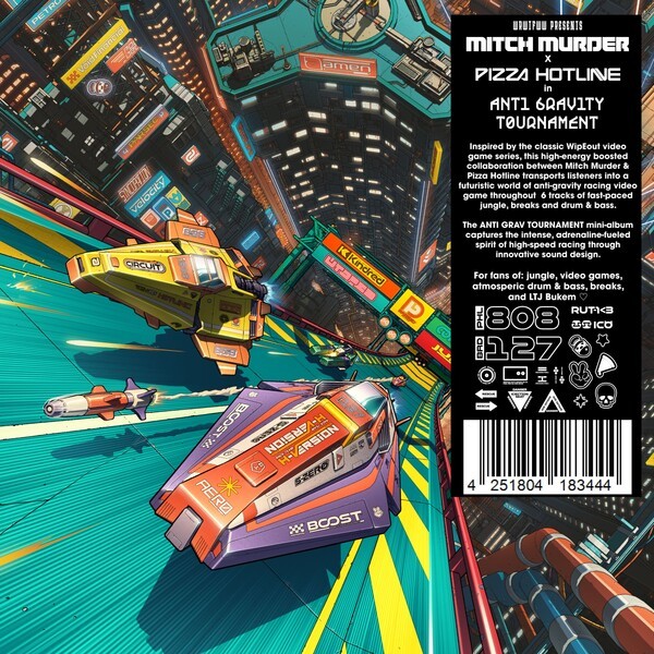 MITCH MURDER X PIZZA HOTLINE – anti gravity tournament (LP Vinyl)