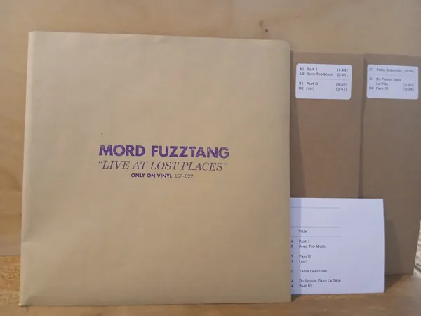 MORD FUZZTANG – live at lost places (10" Vinyl)