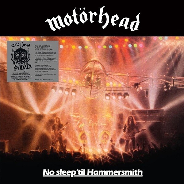 MOTÖRHEAD, no sleep ´til hammersmith (40th anniv. deluxe) cover