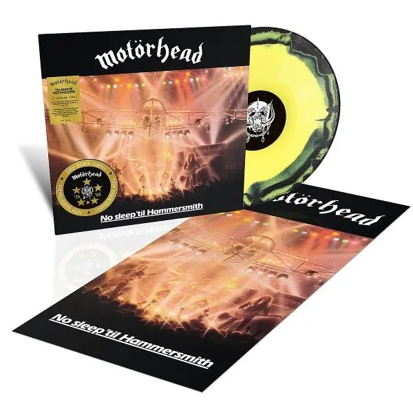 MOTÖRHEAD – no sleep til´ hammersmith (50th anniv. splatter) (LP Vinyl)