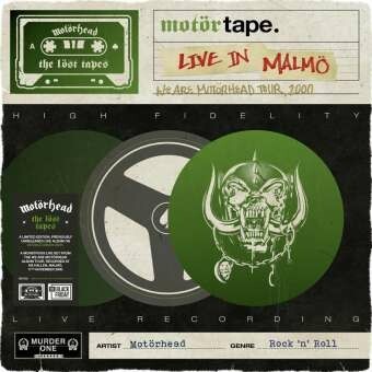 MOTÖRHEAD, the löst tapes vol. 3 (live in malmö) cover