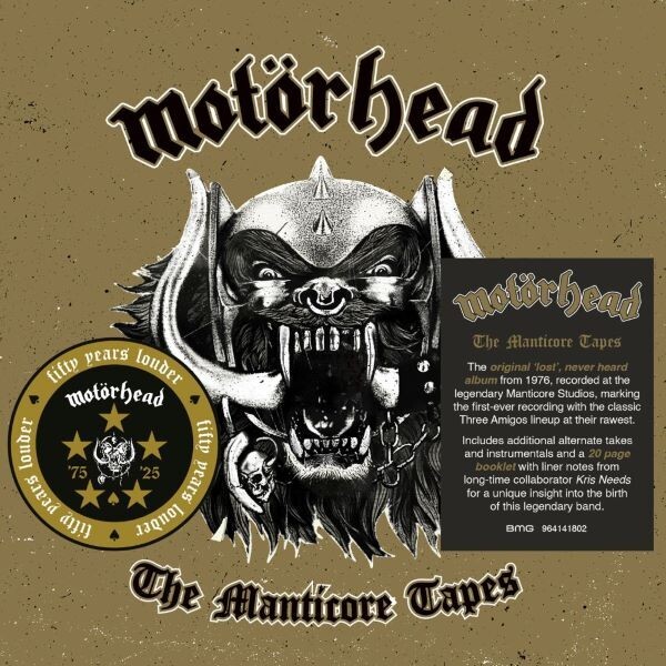 MOTÖRHEAD – the manticore tapes (CD, LP Vinyl)
