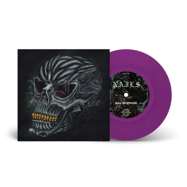 NAILS – fear based life (purple vinyl) (7" Vinyl)
