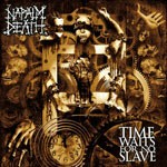 NAPALM DEATH, time waits for no slave cover
