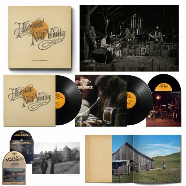 NEIL YOUNG, harvest (50th anniversary edition) cover
