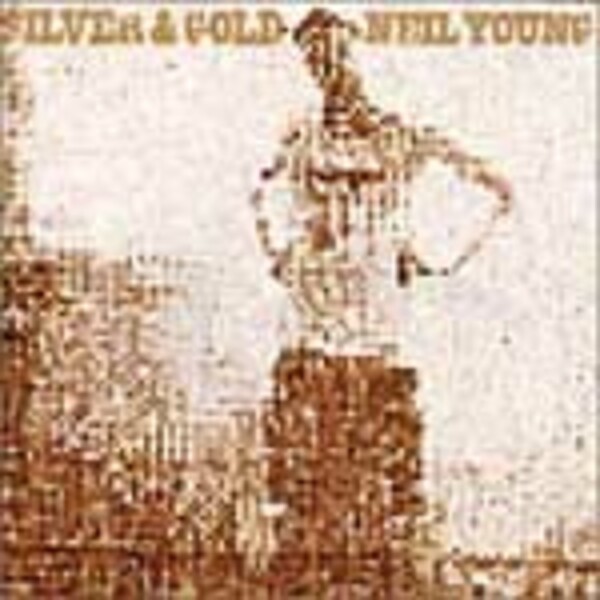 Cover NEIL YOUNG, silver & gold