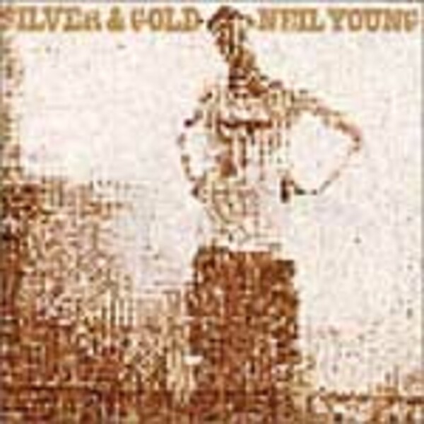 Cover NEIL YOUNG, silver & gold