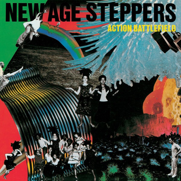 Cover NEW AGE STEPPERS, action battlefield