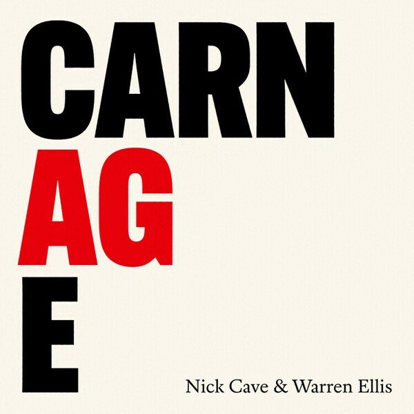 NICK CAVE & WARREN ELLIS, carnage cover