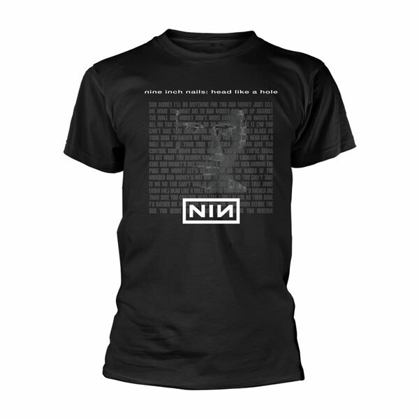 Cover NINE INCH NAILS, head like a hole (boy) white