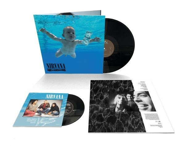 NIRVANA, nevermind - 30th anniversary edition cover