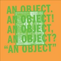NO AGE, an object cover