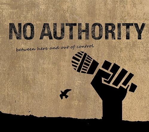 NO AUTHORITY, between here and of control cover