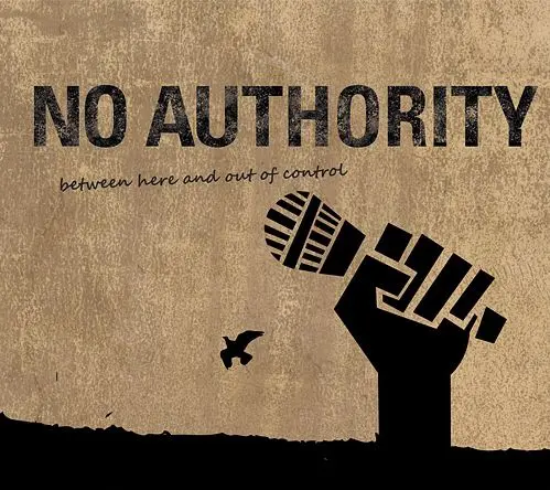 NO AUTHORITY – between here and of control (CD)