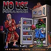 Cover NO USE FOR A NAME, leche con carne
