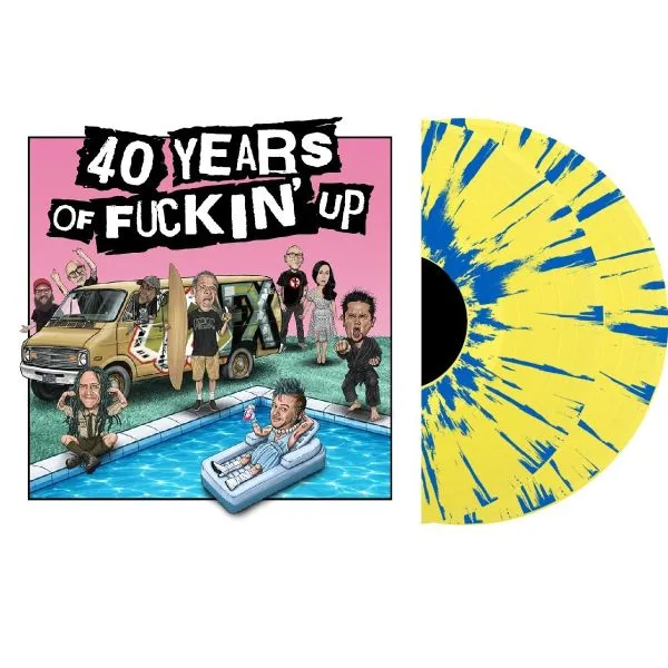NOFX – 40 years of fuckin´ up-soundtrack (splatter+bonus) (LP Vinyl)