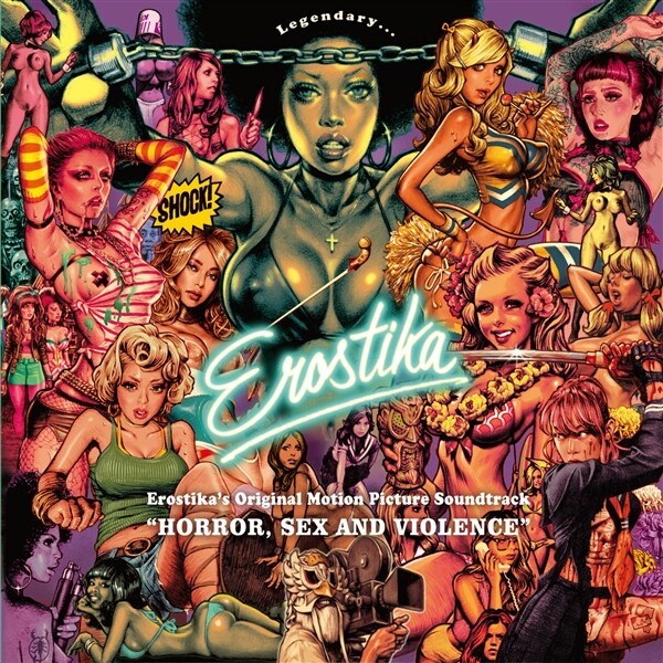 O.S.T. – erostika - horror, sex & violence (LP Vinyl)