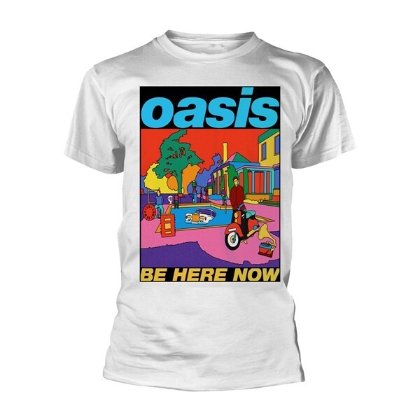 Cover OASIS, be here now (boy) white