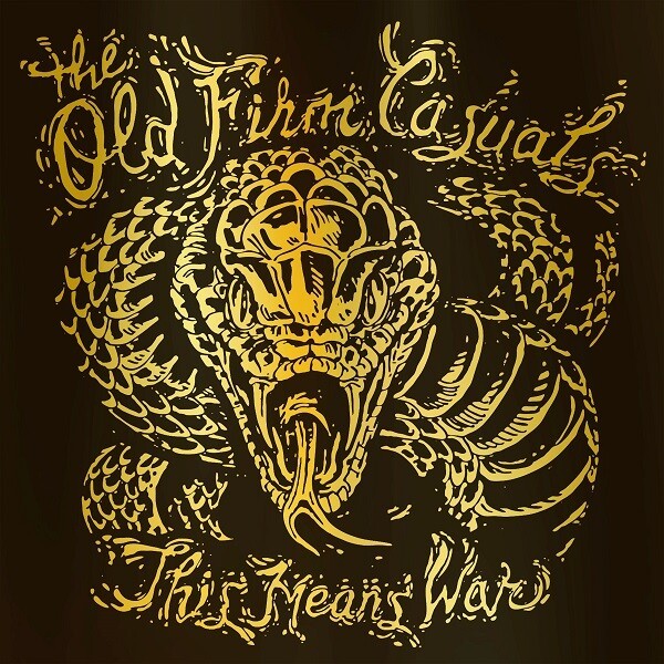 OLD FIRM CASUALS – this means war (gold snake edition) (LP Vinyl)