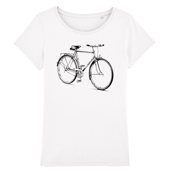 Cover ORANGE BEAT, bicycle (girl), white
