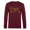 ORANGE BEAT – earth (sweater), burgundy (Textil)