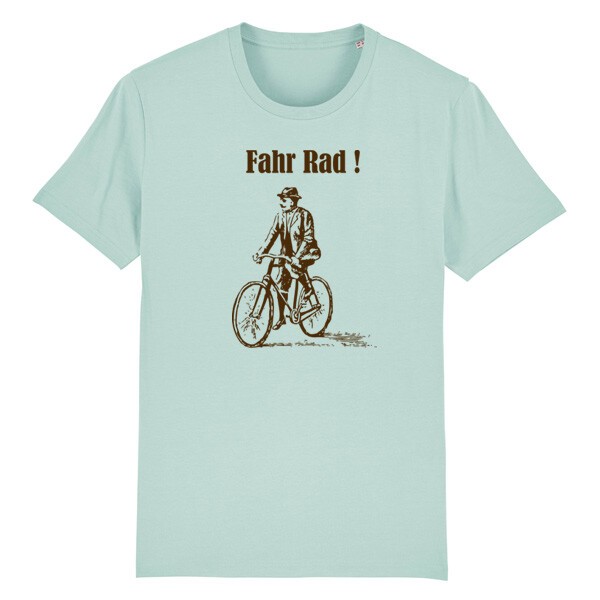 ORANGE BEAT – fahr rad! (boy), carribean blue (Textil)