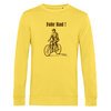 ORANGE BEAT – fahr rad (sweater), yellow fizz (Textil)