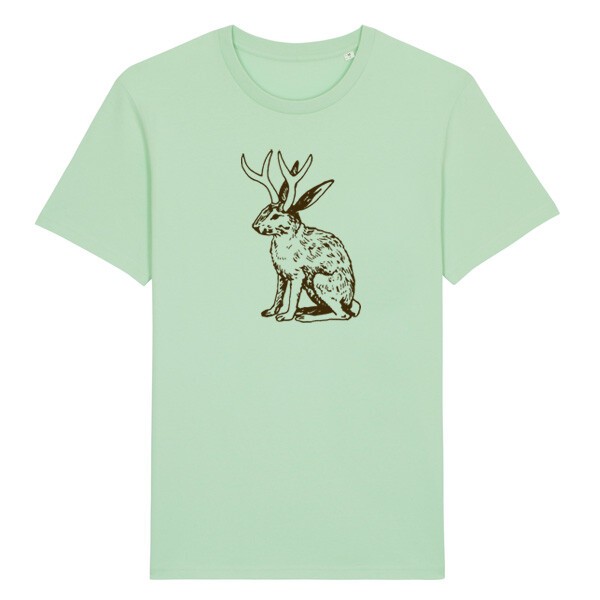 ORANGE BEAT – jackalope (boy), geyser green (Textil)