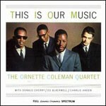 Cover ORNETTE COLEMAN QUARTET, this is our music