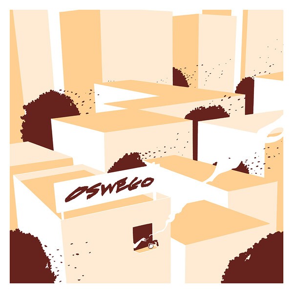 Cover OSWEGO, s/t - zum heimathafen art series no. 8