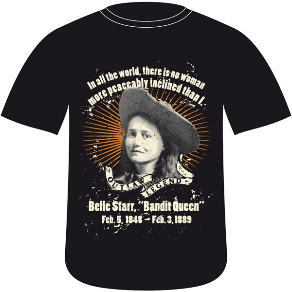 OUTLAW LEGEND – belle starr (boy), black (Textil)